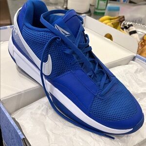 Nike Ja Morant Royal Blue and White Basketball shoes
